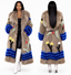 Multicolor Fur Statement Coat