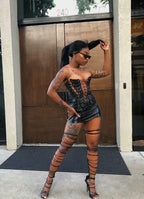 Black Laced Corset