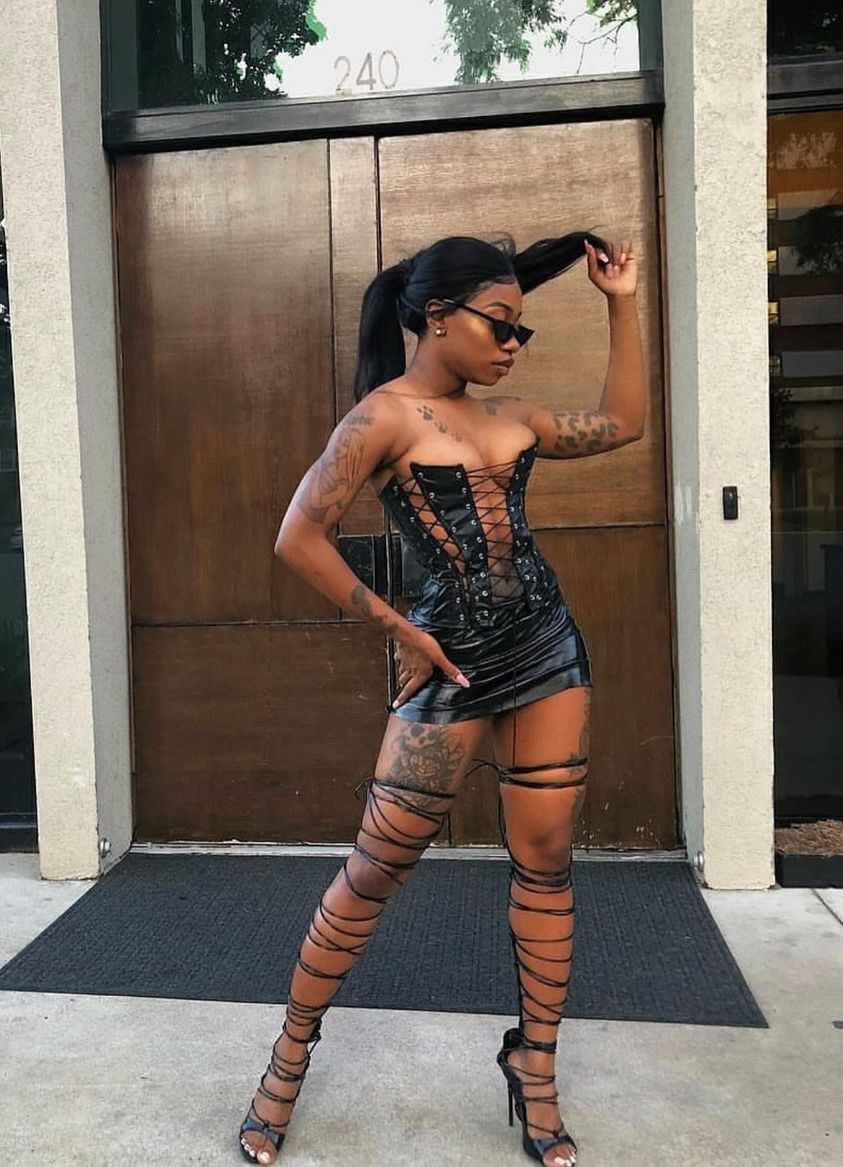Black Laced Corset