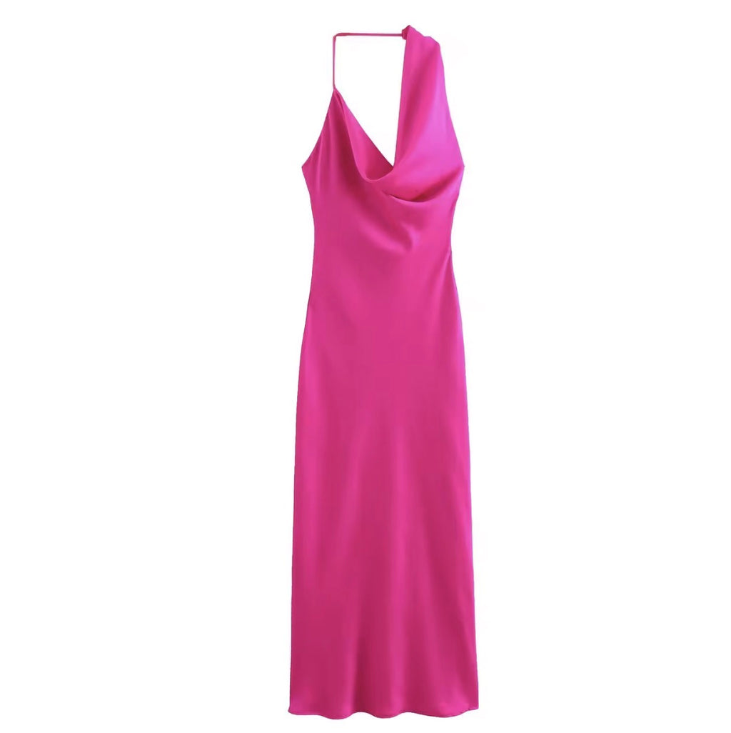 Pretty in Hot Pink dress