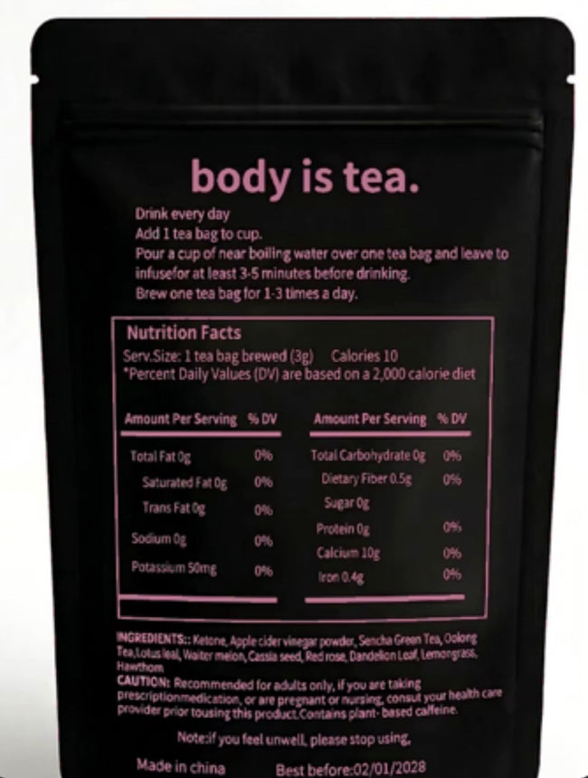 BODY IS TEA ☕️ Main Image