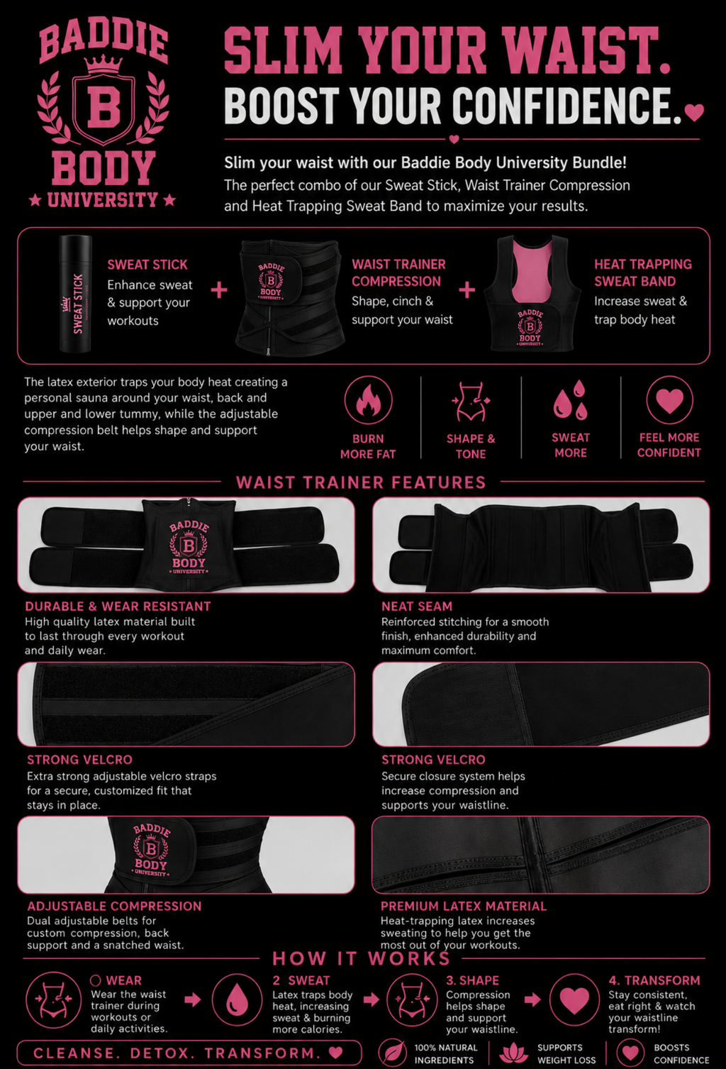 BADDIE BODY UNIVERSITY BUNDLE